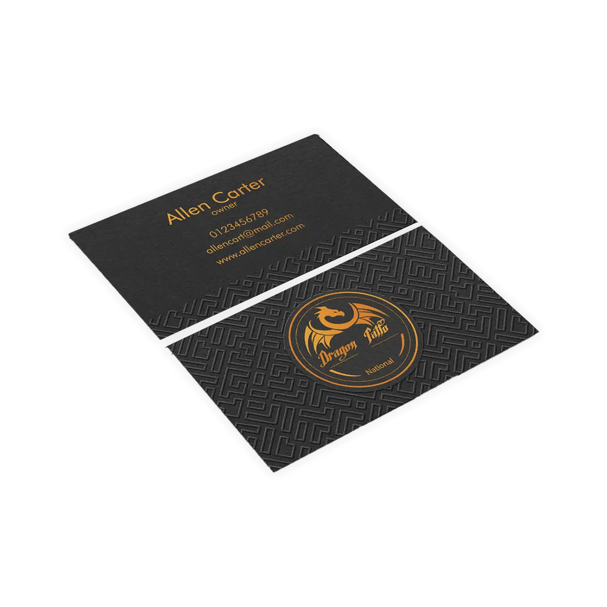 3D Foiling Business Cards PRinting